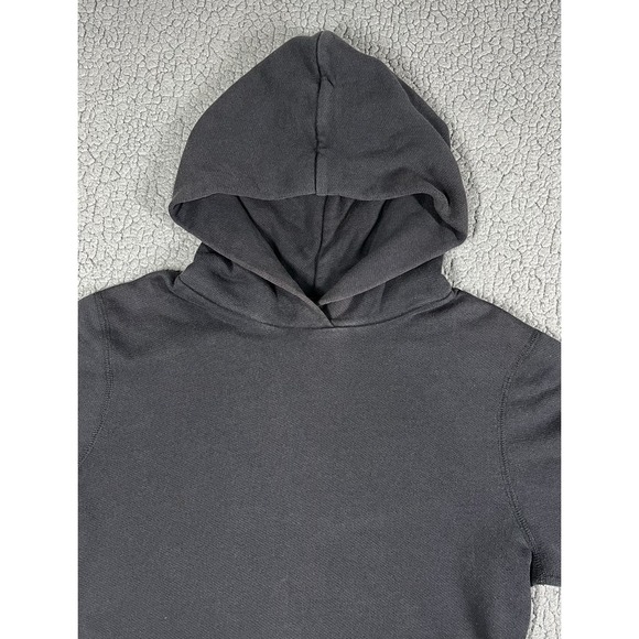John Elliot Co Villain Side Zip Black Pullover Hoodie size 2 Made USA - Picture 2 of 11